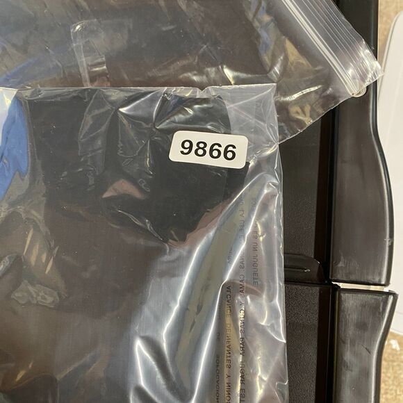 Banana Republic Blouse Women 2 Black Crochet Sleeveless Cotton Crew Neck Casual - Picture 9 of 9